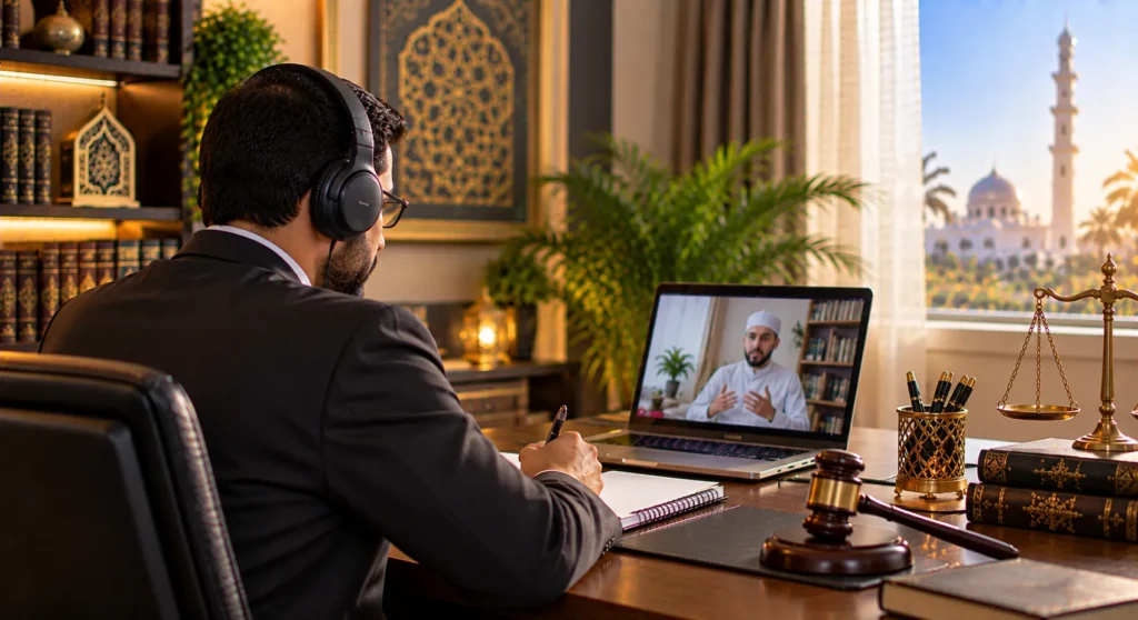 دورة تحفيظ القرآن أون لاين للقضاة والمحامين