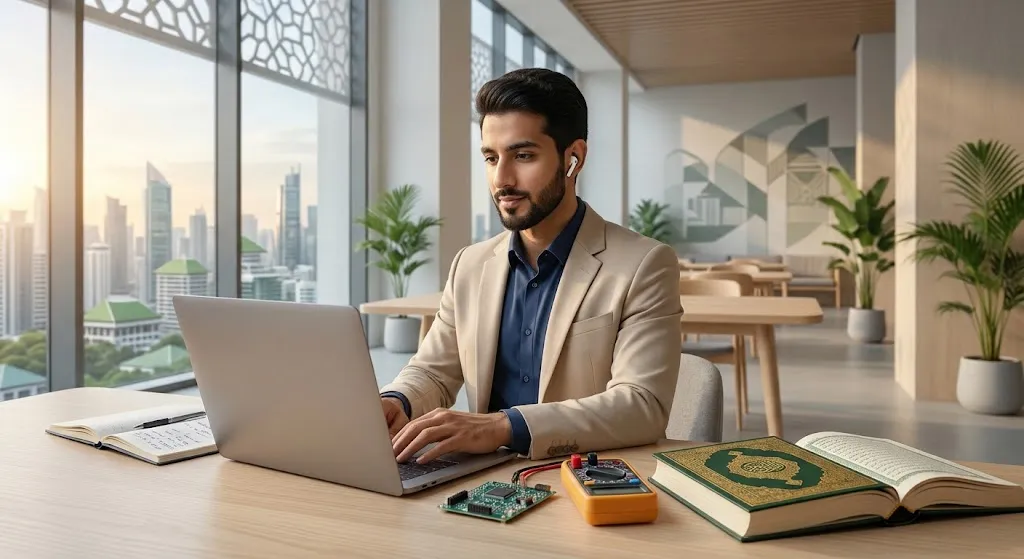 دورة تحفيظ القرآن عن بعد مجانًا للمهندسين والتقنيين
