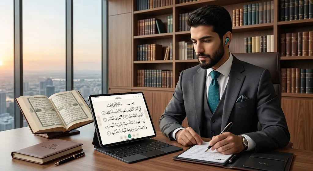 دورة تعليم قراءة القرآن الكريم للقضاة والمحامين